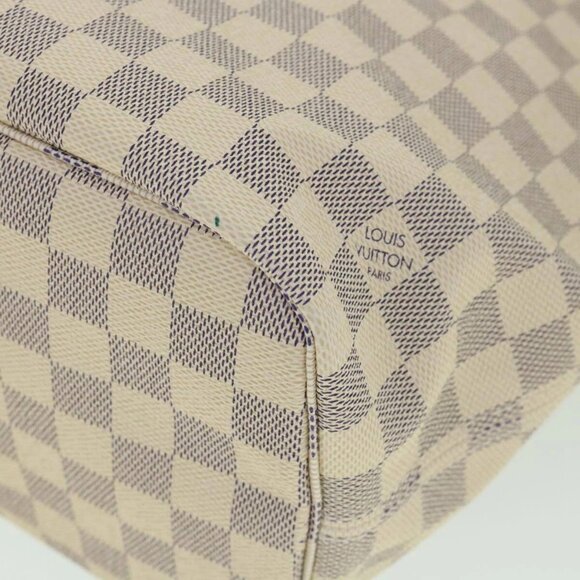 LOUIS VUITTON Damier Azur Neverfull MM Tote Bag N41605 LV Auth 54444SAV - Picture 5 of 16